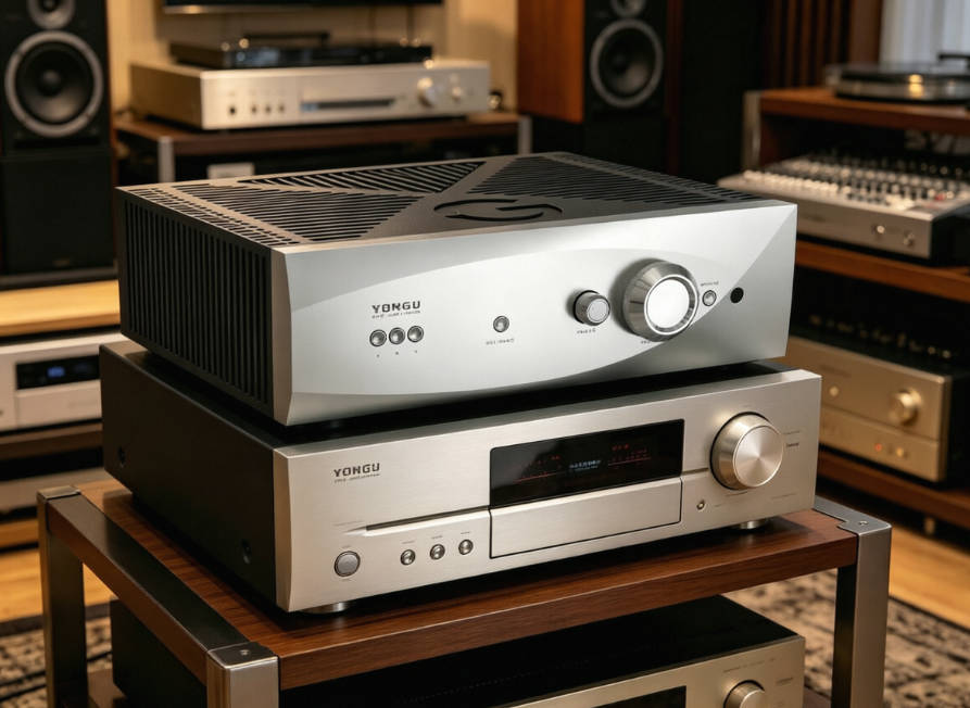 永锢 Hi-Fi 前级放大器铝合金外壳设计案例
