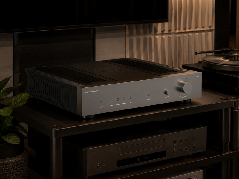声学防护与极简主义的交织：永锢 Hi-Fi 前级放大器铝外壳设计解析
