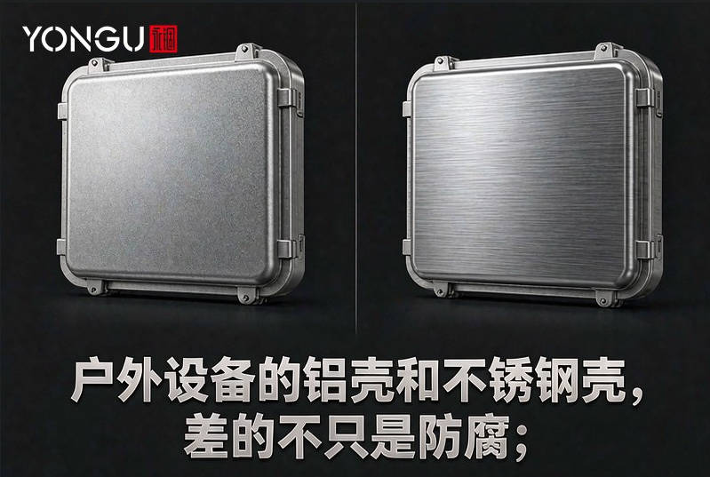 户外设备外壳对比：铝壳和不锈钢壳