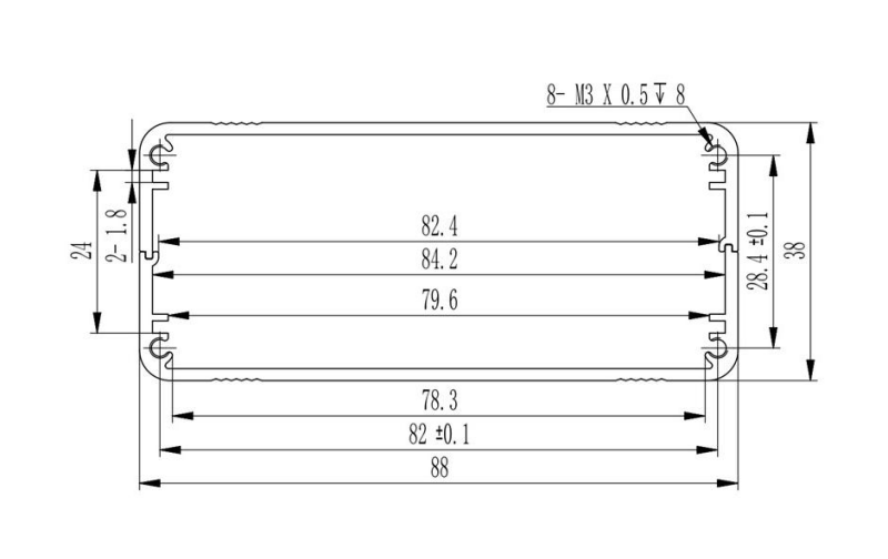 铝型材外壳结构