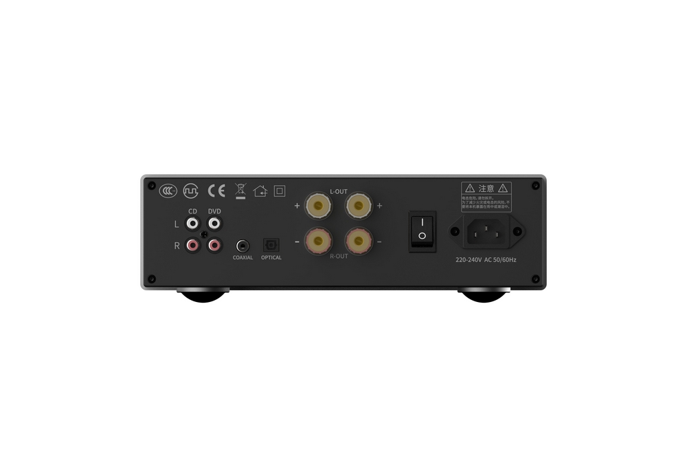 一体化HiFi功放设备 后面板