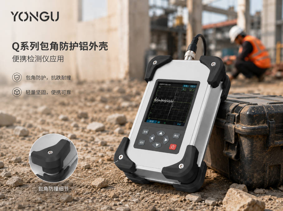 包角<a href=https://www.yonggubox.com/cn/list-4-37.html target='_blank'>防护铝外壳</a>（Q系列）