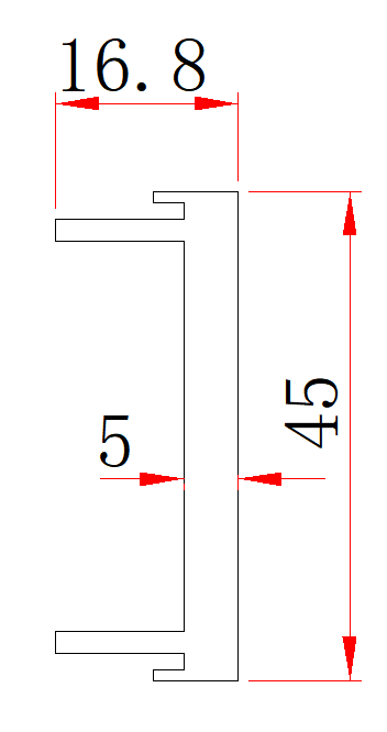 W11铝型材作为壳体