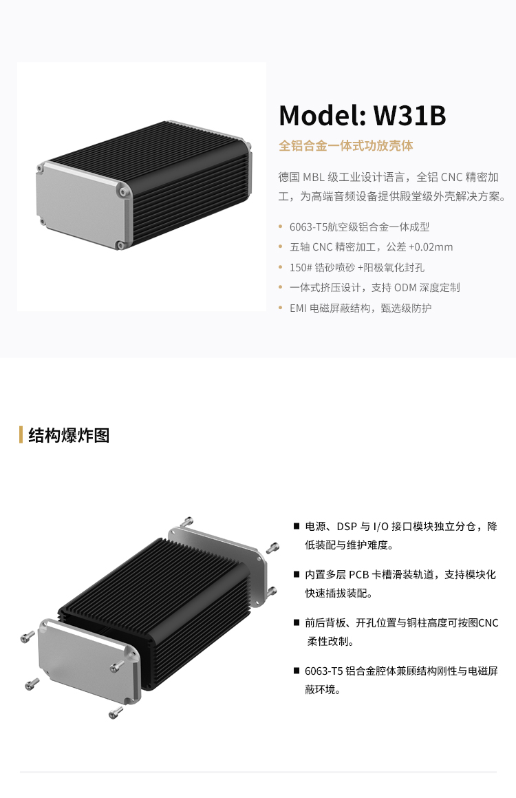 便携耳放外壳
